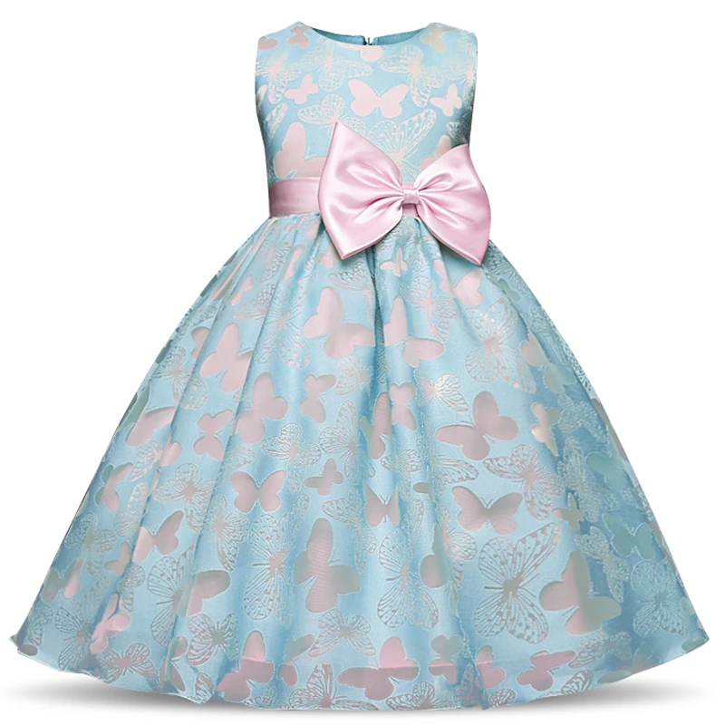 Dress 2 Pink Коллекция года, кружевное платье-пачка принцессы с цветочным рисунком для девочек возрастом от 4 до 10 лет, свадебное платье, вечернее платье для девочек, одежда для малышей, Disfraz - Цвет: Dress 2 Pink