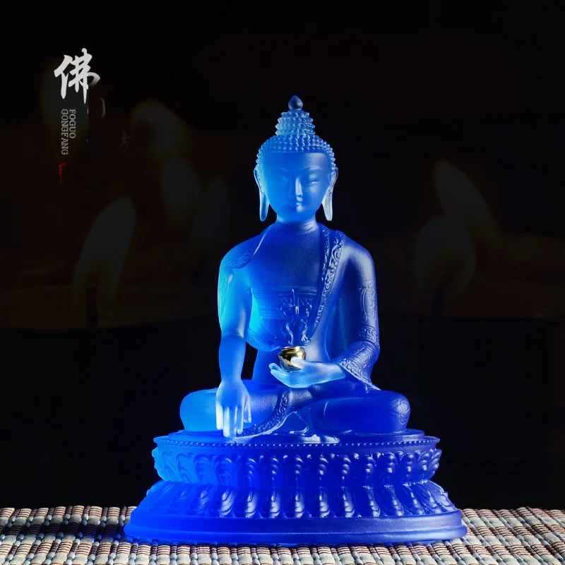 Оптовая продажа фигурка Будды домашний эффективный талисман защита 5P ретро