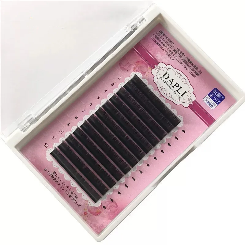 Простой веер для наращивания ресниц Камелия ресницы Pandora макияж с тремя