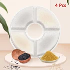 Сменный фильтр с активированным углем для питьевой воды для кошек, сменные фильтры для питьевой воды, цветок для домашних животных, собак, Круглый дозатор для фонтана