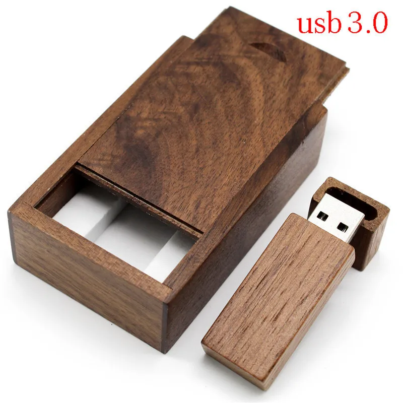 TEXT ME usb3.0 5 цветов кленовое дерево + коробка usb флеш накопитель 4 ГБ 8 16 32 Maple 3 0