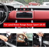 high quality car mobile phone holder for land rover range rover sport 2018 2019 2020 auto smartphone bracket dashboard gps stand