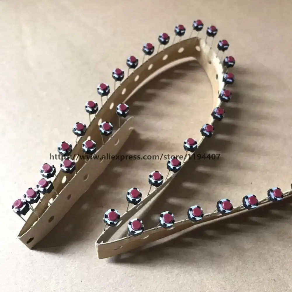 500 PCS DSG1117 Switch Play Cue For PIONEER CDJ-2000 CDJ-2000NXS RED | DJ Equipment Accessories