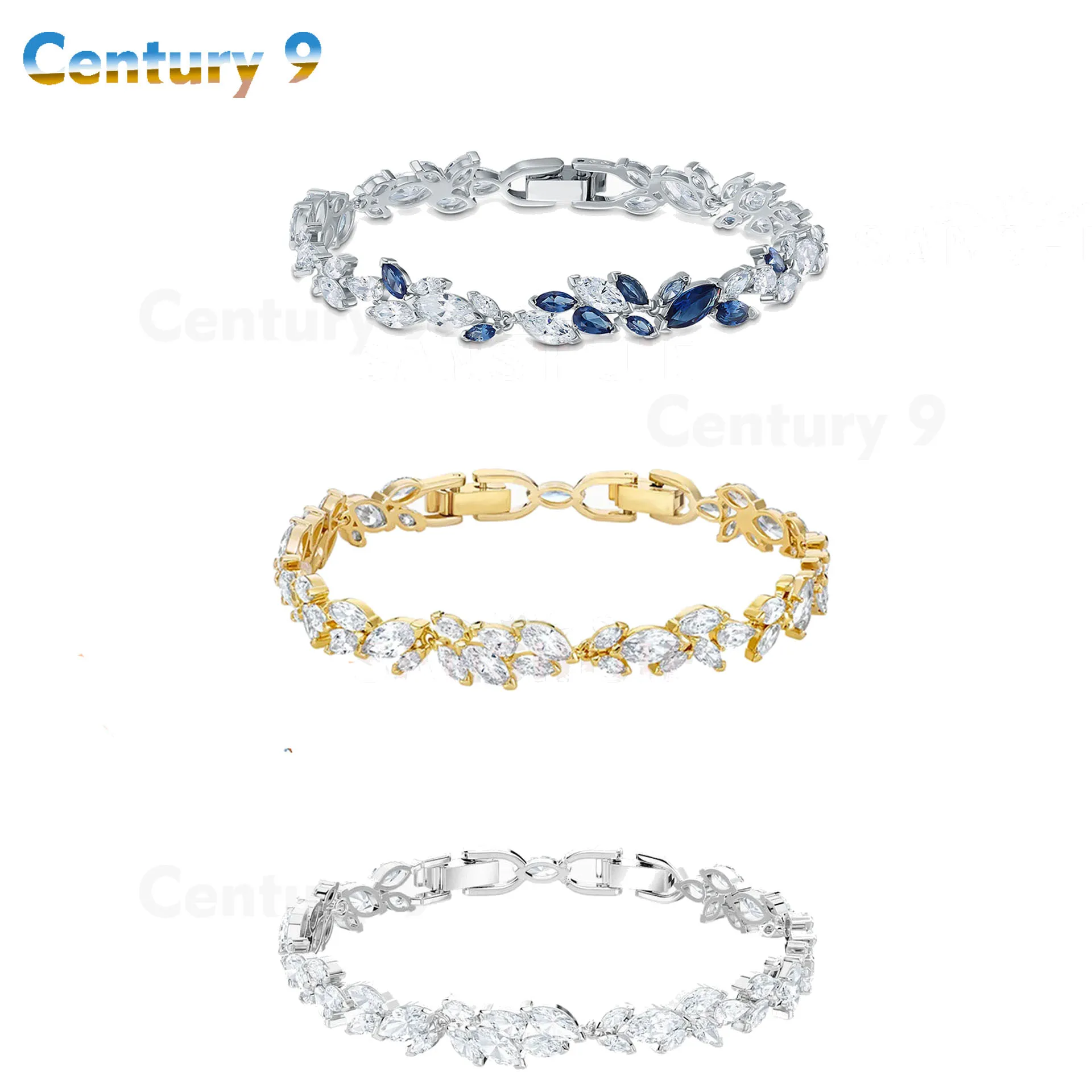 

SWA 2021 Fashion Jewelry ANGEL BRACELET Shining Transparent Crystal Crystal Women's Bracelet Mother Girlfriend Gift