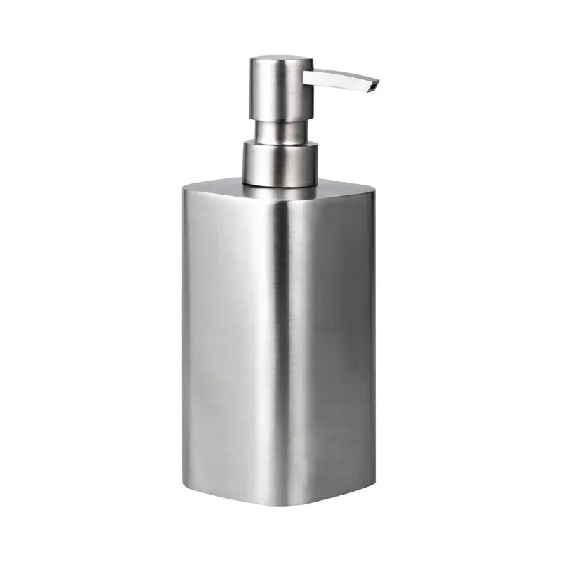 

420ml / 300ml 304 Stainless Steel Gold Liquid Soap Dispenser Hand Sanitizer Bottle for Bathroom shampoo bottle WJ602