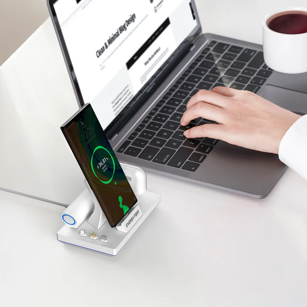 SIKAI Magnetic Desktop Charging Dock Station For iPhone 11 Pro Xr Docking USB Charger Holder Stand | Мобильные телефоны и
