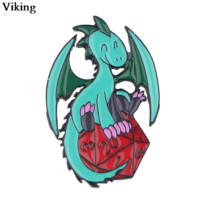 

20pcs/lot Броши в форме короны и драконов, эмалированные Броши с отворотом, значок в виде крутого дракона, значок в виде мультяшной куртки, значо...