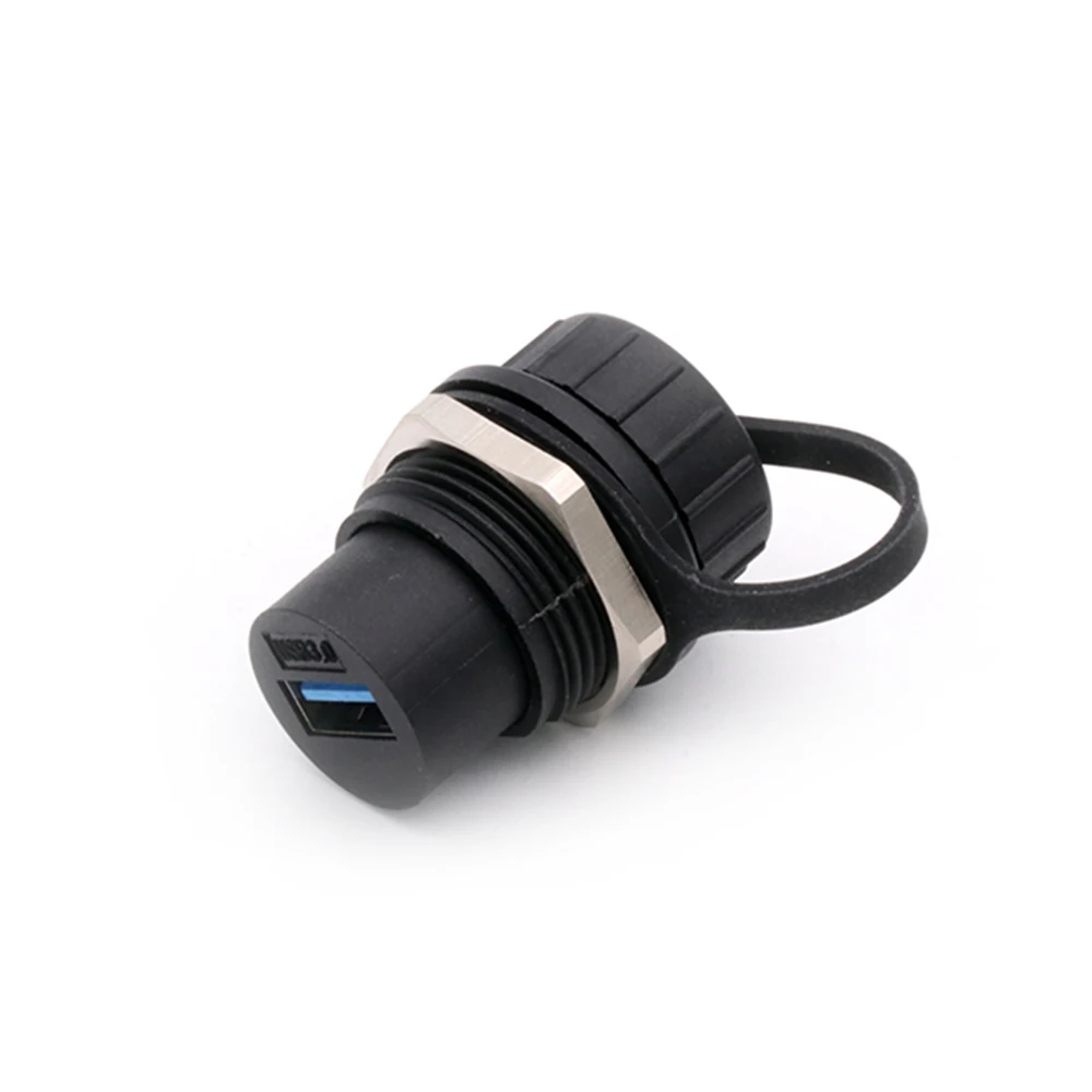 Водонепроницаемый разъем USB 3 0 для крепления на панели без пайки тип адаптер