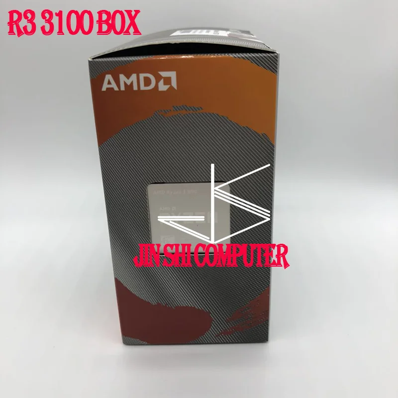 Процессор AMD Ryzen 3 3100 R3 6 ГГц четырехъядерный восьмипоточный процессор 65 Вт L3 = 16M
