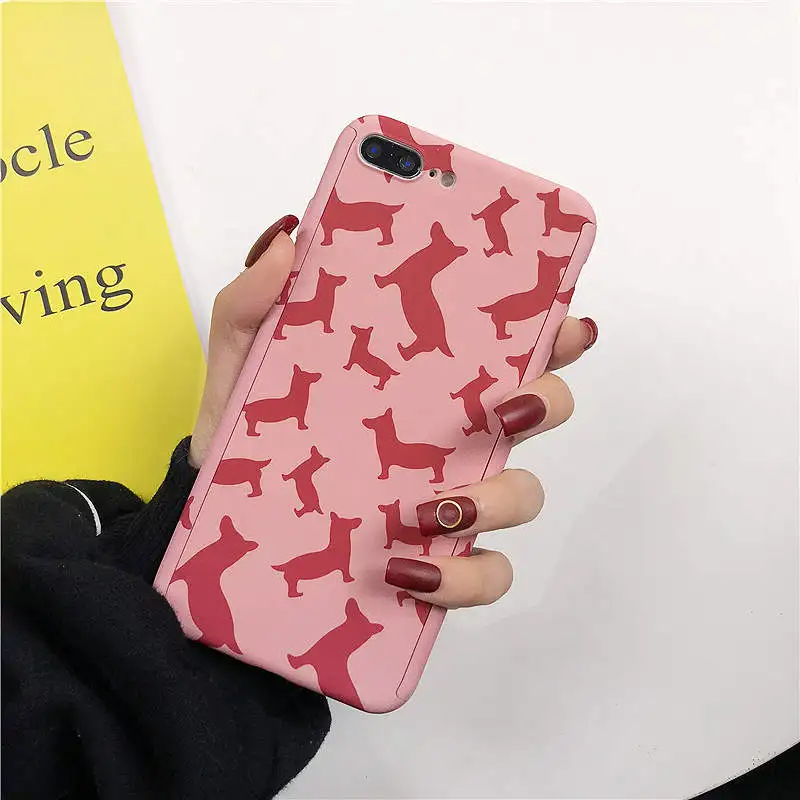 39 360 чехол с милым рисунком том Джерри для iPhone X, XR, XS, Max, 6, 6 S, 7, 8 Plus, 5, 5S, SE, тонкий жесткий чехол с изображением аниме i Phone Cat mouse, стекло - Цвет: 39