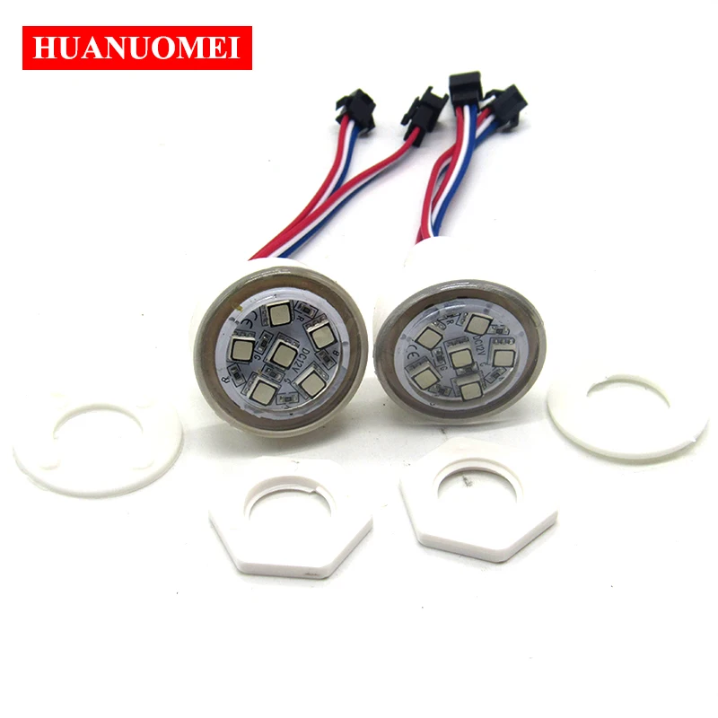 Цветная (RGB) 12V UCS1903 38 мм светодиодный пиксель светильник модуль 5050 SMD 6 лампы