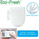 Умное сиденье для унитаза EcoFresh, умное сиденье для унитаза, крышка для автомобильного сиденья, открывающаяся крышка с откидной крышкой, электронное биде, умная крышка для унитаза с подогревом