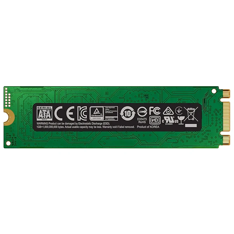 SAMSUNG SSD 860 EVO M.2 2280 SATA 250 ГБ 500 ГБ Внутренний твердотельный диск жесткий диск HDD M2 ноутбук Настольный ПК TLC PCLe M.2