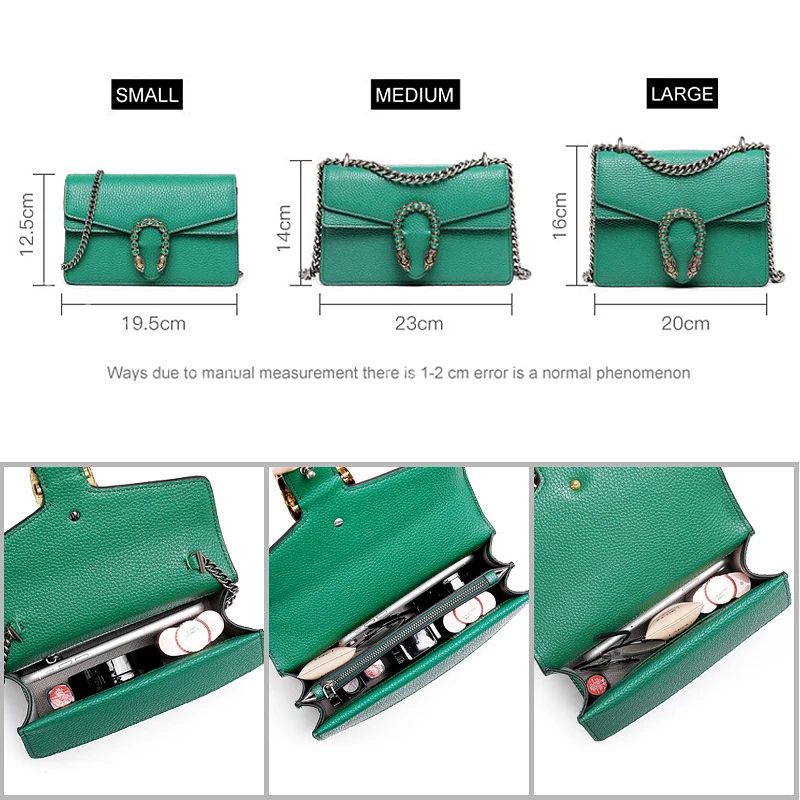 

2021 Women Genuine Leather Bag Gem Decoration Lock Dionysian Bags Fashion Luxury Crossbody Bag High Quality Cowhide Shoulder Bag
