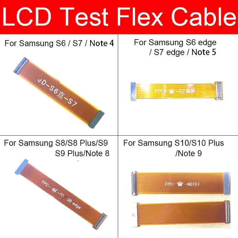 

Lcd Flex Cable For Samsung Note2 3 4 S5 8 9 S2 S3 S4 S5 S6 S7 S8 S9 S10 Edge Plus A7 I9100 I9300 I9500 I9600 N7000 Parts 2orders