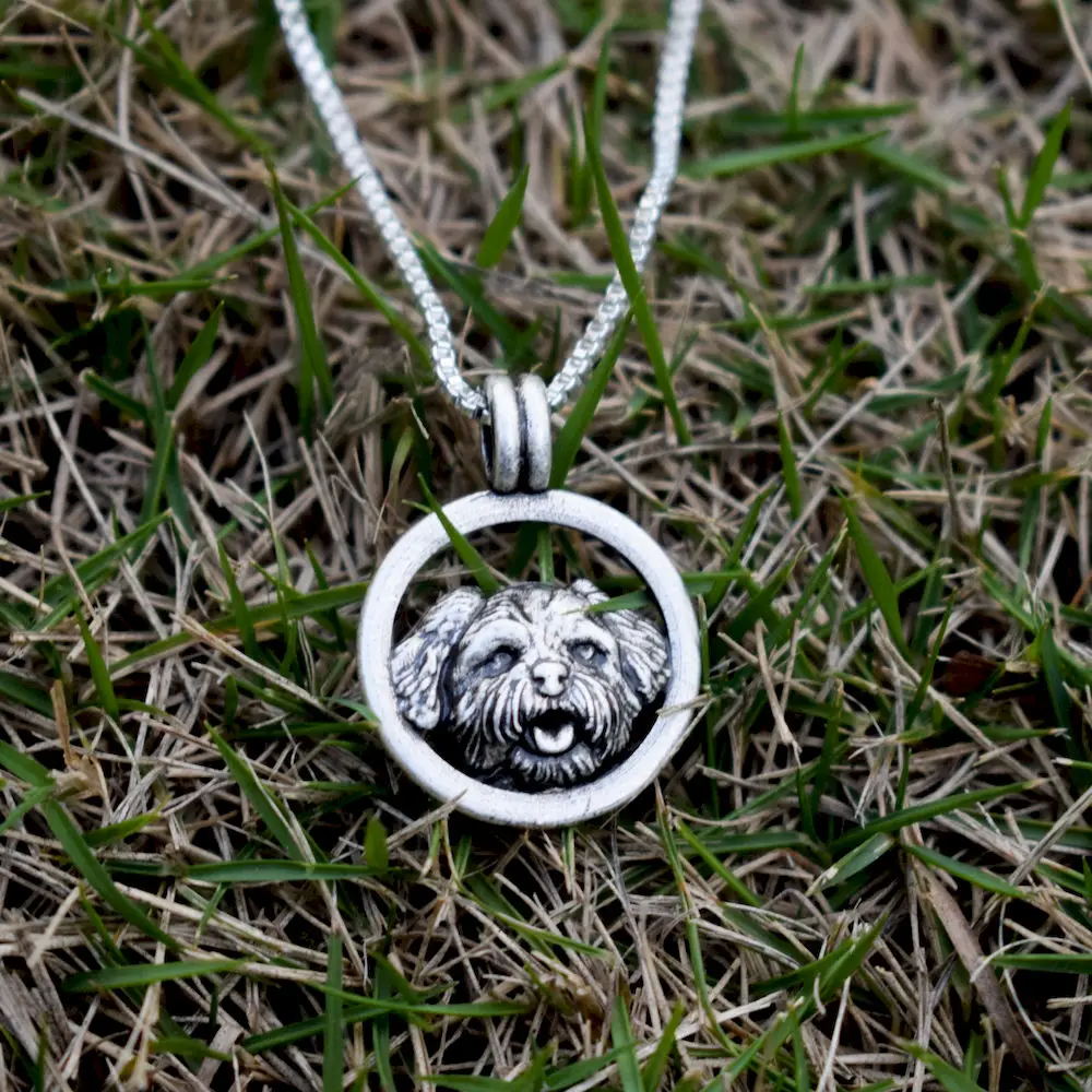 SanLan 1 шт. милое ожерелье для щенка Bichon Frise |