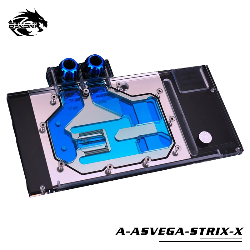 Блок питания Bykski с полным покрытием для GPU AURA синхронизация водой VGA ASUS ROG STRIX VEGA 64