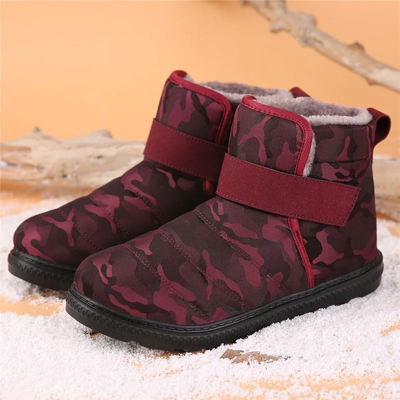 

Man Shoes Ankle Waterproof Snowboots Botines Winter Shoes Men Plush Snow Boots Hombre Buty Zimowe Meskie Kar Botu Bota Masculina