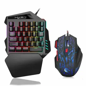 keypad single handed game keyboard one hand ergonomic gaming keypad for ps4 xbox gamer pubg gun pc laptop with mice teclados free global shipping