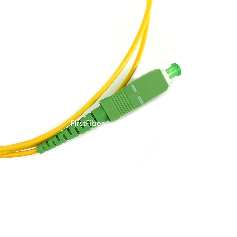 FirstFiber 1 м 2 3 10 шт. LC UPC к SC APC G657A PC оптоволоконный патч кабель перемычка