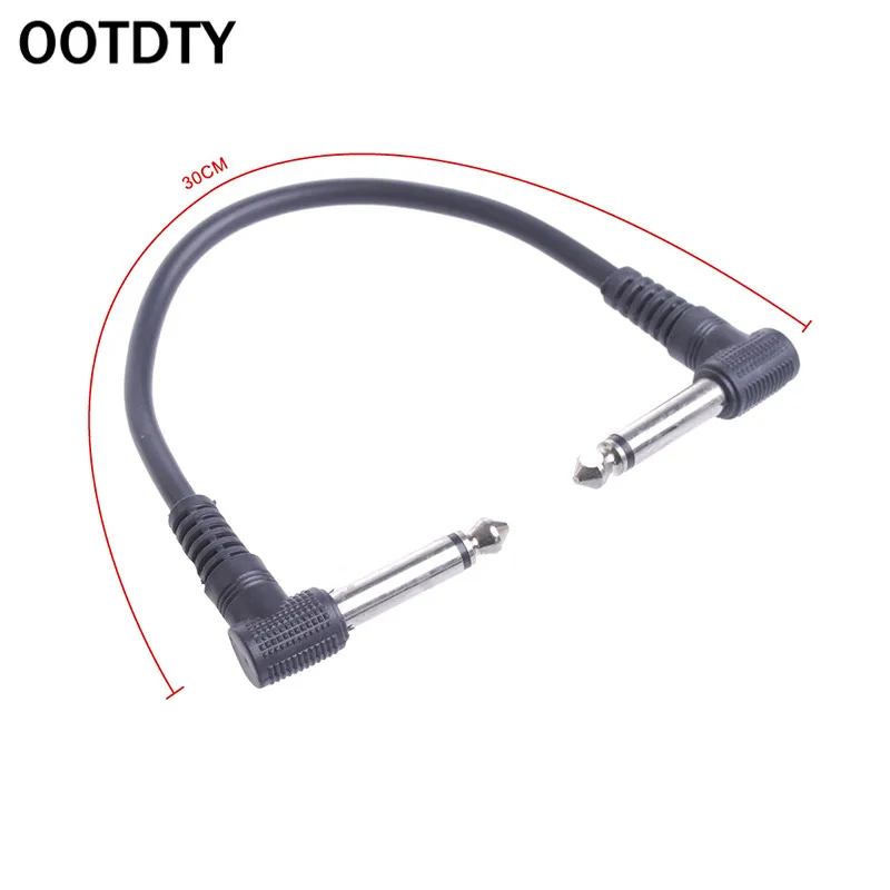 OOTDTY 6 шт./компл. красочные угловой разъем аудио кабель провода соединительные