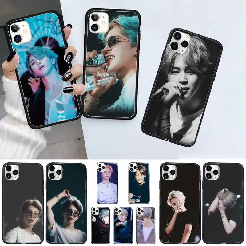 

Korean pop singer Jimin kpop high quality luxury Phone Case shell for iPhone 13 11 12 pro XS MAX 8 7 6 6S Plus X 5S SE 2020 XR