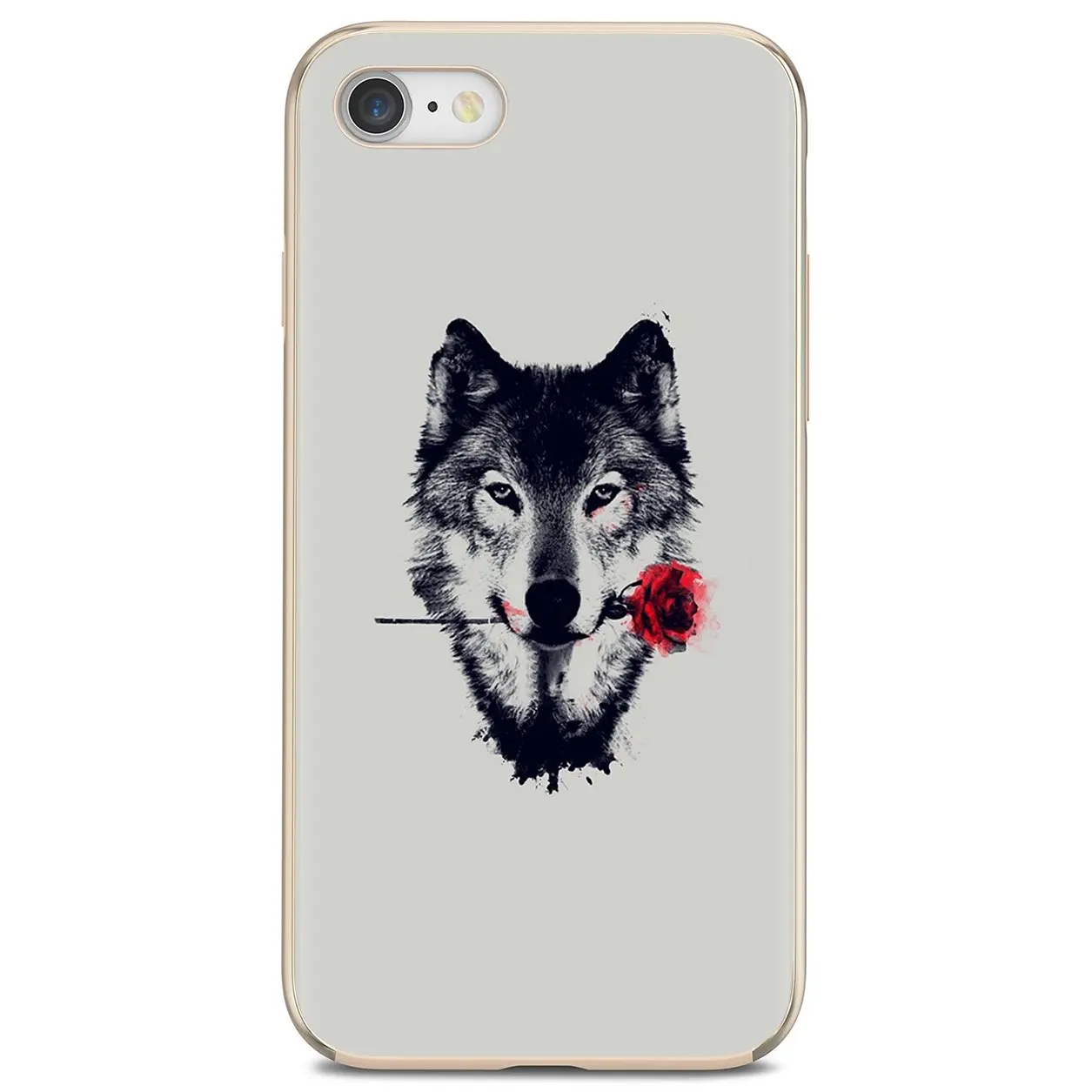 Мягкий ТПУ силиконовый чехол для Huawei P8 P9 P10 P20 P30 P Smart 2019 Honor Mate 9 10 20 8X 7A 7C Pro Lite Wolf on Snow