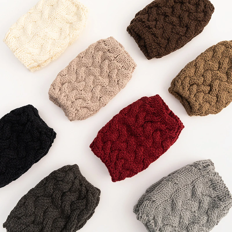 

1 Pair Women Autumn Winter Crochet Boot Cuffs Knit Warm Faux Leg Warmers Short Boot Toppers Socks Stretch Boot Sleeve For Girls