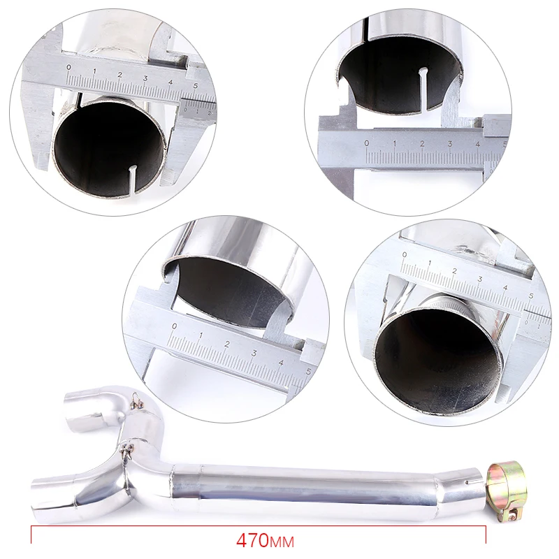 

FZ6S FZ6N S2 Fazer600 Motorcycle Exhaust Pipe Full System Slip On For Yamaha FZ-6N FZ-6S FZ6 Fazer 600 Exhaust 2004 - 2010 Years
