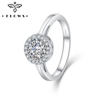 925 sterling silver round bling zircon stone ring anillos jewelry femme rings for women girlfriend christmas gift %d0%ba%d0%be%d0%bb%d1%8c%d1%86%d0%be %d0%b6%d0%b5%d0%bd%d1%81%d0%ba%d0%be%d0%b5