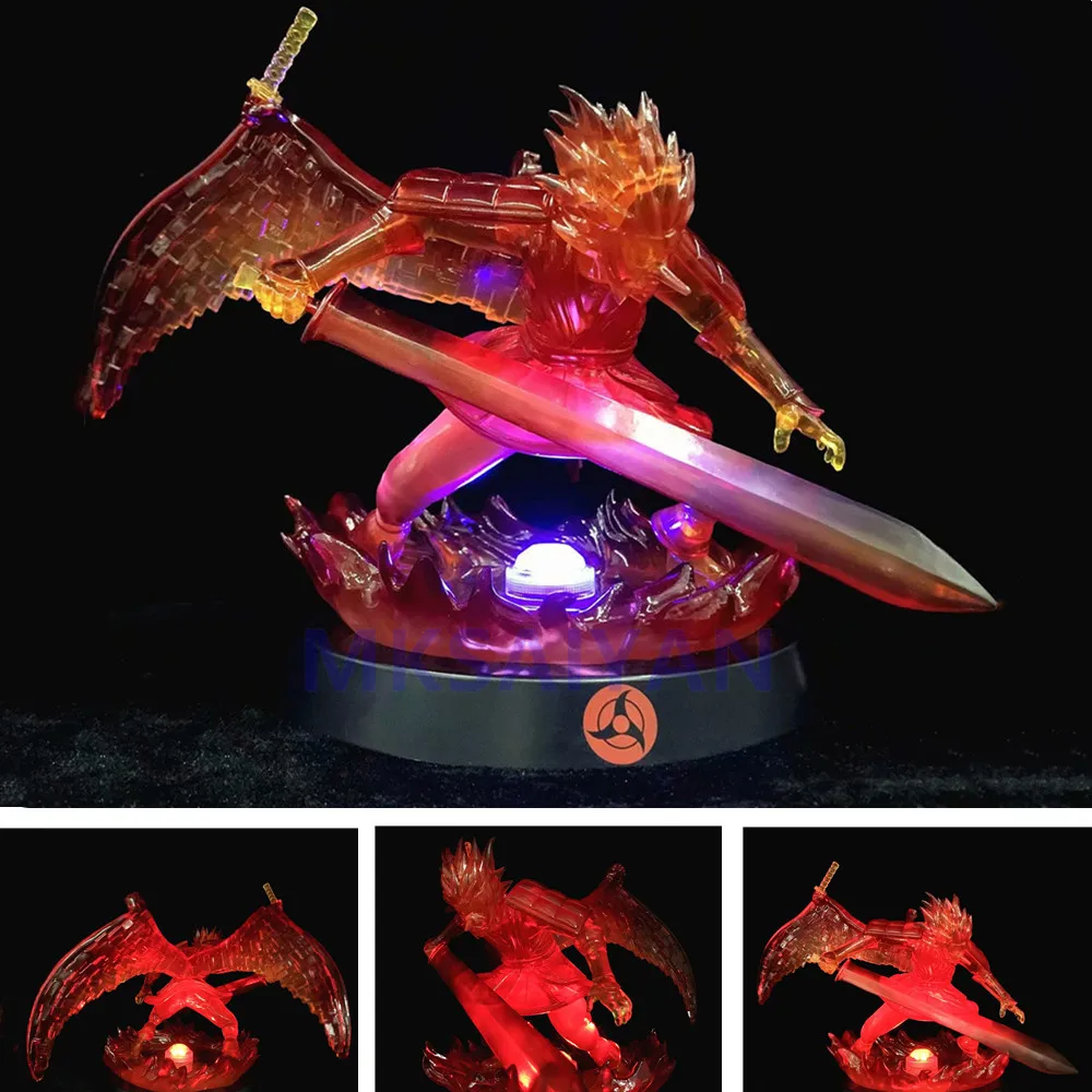 Аниме фигурки Наруто Susanoo tempesuous God of Valour Экшн ночной Светильник Shippuden изменение