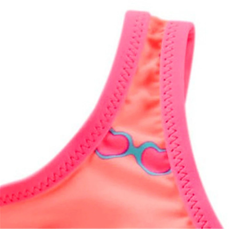 Для детей возрастом от 2 до 7 лет комплект для девочек из двух предметов Купальный