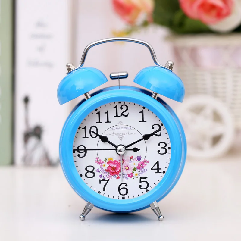 Бесшумные модные прикроватные часы-будильник креативный умный будильник