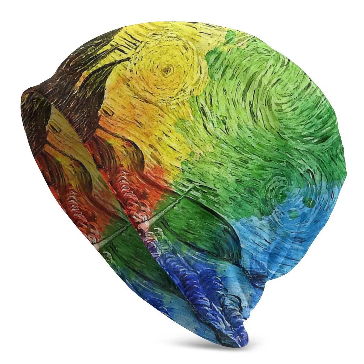 

Шапка-бини для мужчин и женщин, вязаная шапка «Звездная ночь»