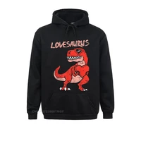 street hoodies lovers day discount clothes mens streetwear lovesaurus trex dinosaur heart cute valentines day boys new hoodie