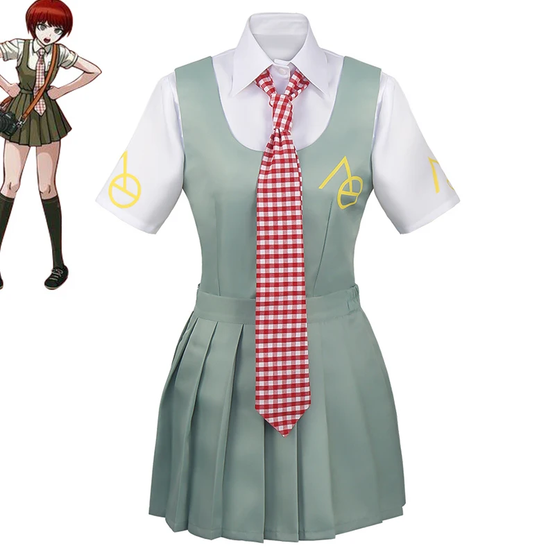 

Anime Danganronpa Koizumi Mahiru Cosplay Costumes Japanese Uniform Sailor Suit Women Dress Girls Clothing