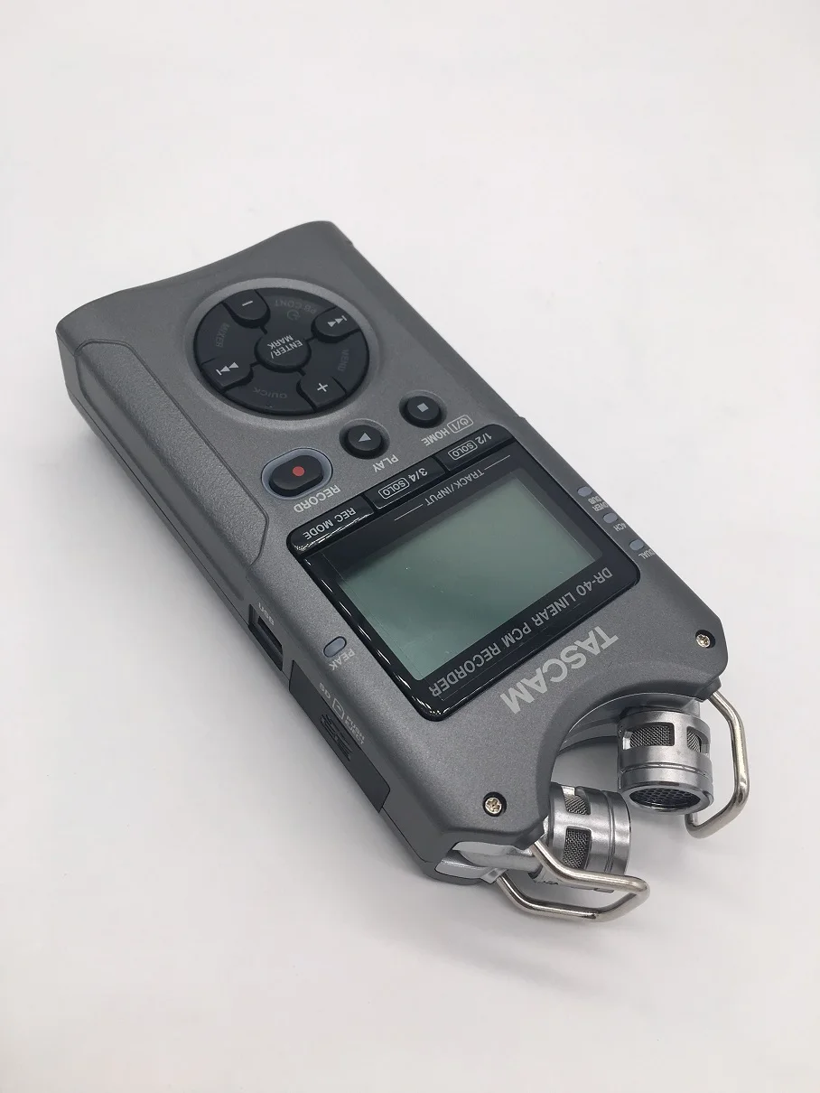 Горячая Tascam dr-40 ручной цифровой диктофон профессиональная записывающая ручка бренд акции