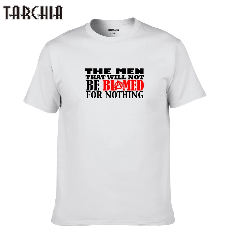 Футболка TARCHIA мужская с коротким рукавом хлопок брендовая тенниска Повседневная