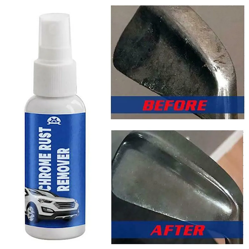 

Transparent Chrome Rust Remover 1 Pcs 30ml Instant Remover Ready To Use