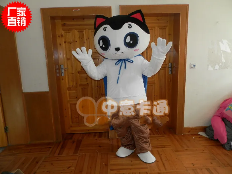 Фото Костюм-талисман в виде милой кошки костюмы для косплея вечеринки игры наряды
