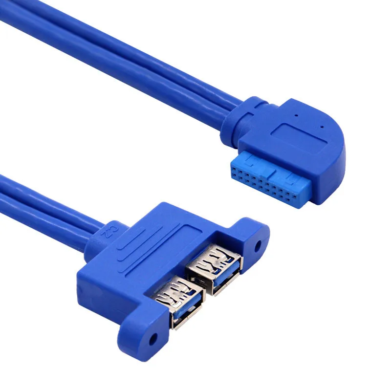 Usb-концентратор 2 порта USB 3 0 20 контактов на разъем для настольного компьютера