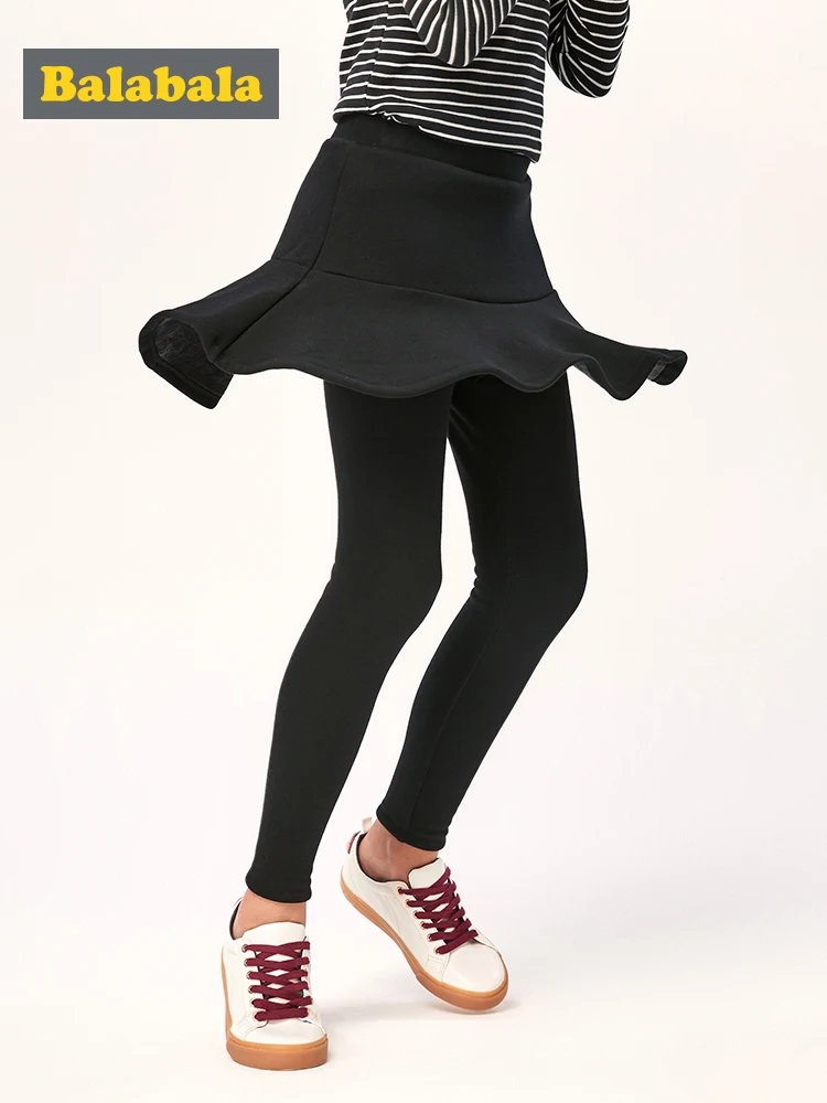 Брюки для девочек Balabala кашемировые брюки больших размеров на осень и зиму