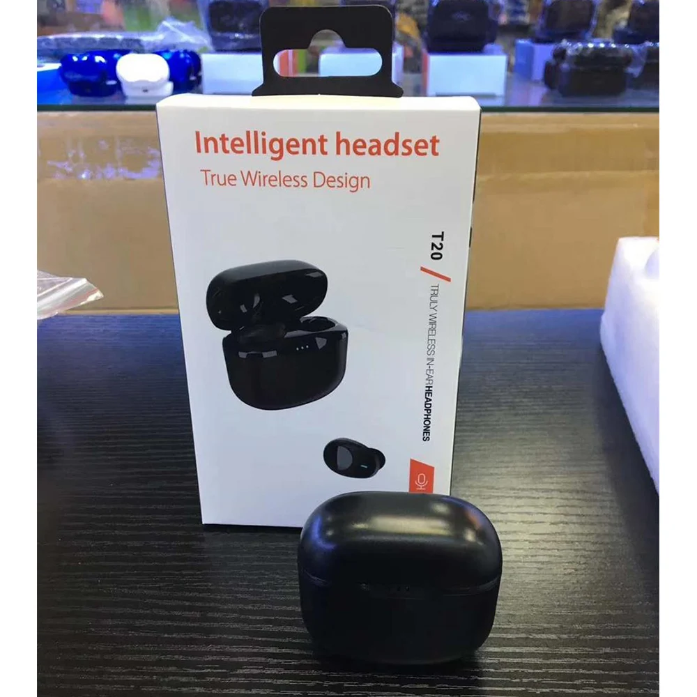 Наушники вкладыши TWS Bluetooth 5 0 наушники с зарядным устройством Беспроводной в ухо