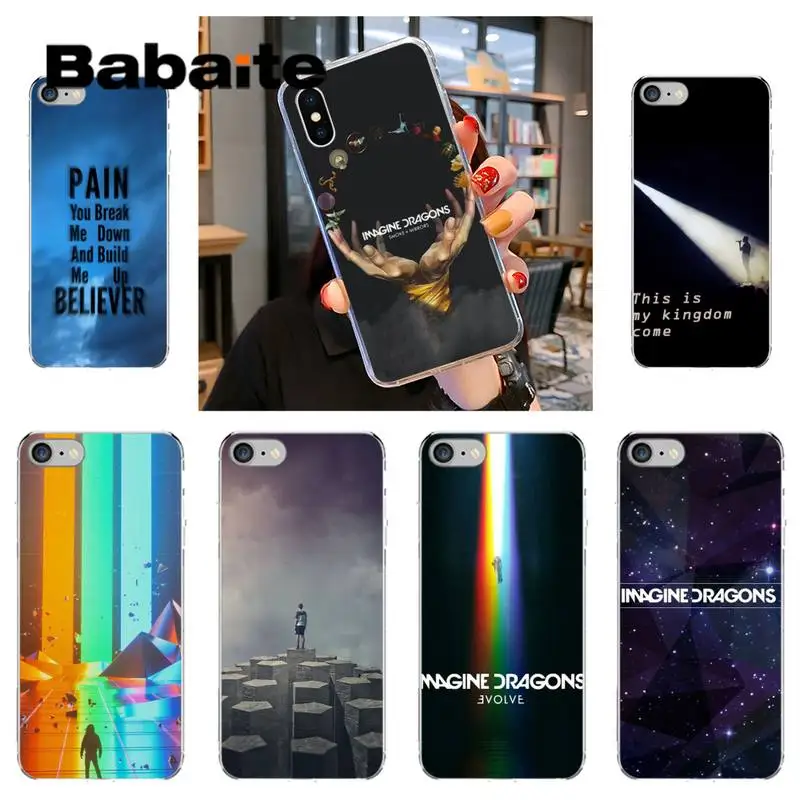 

Babaite imagine dragons night music Phone Case coque cover for iPhone 12 8 7 6 6S Plus X XS MAX 5 5S SE XR 11 12 11pro max shell