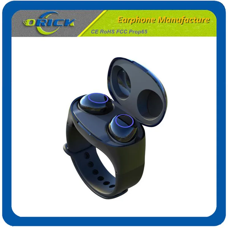 Беспроводная Bluetooth-гарнитура TWS 5 0 наручные наушники Bluetooth-наушники | Электроника