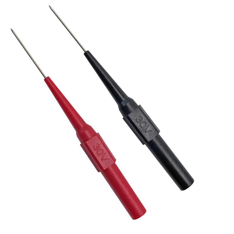 2 шт. тестовые щупы Пробник из нержавеющей стали иглы мультиметр диагностические