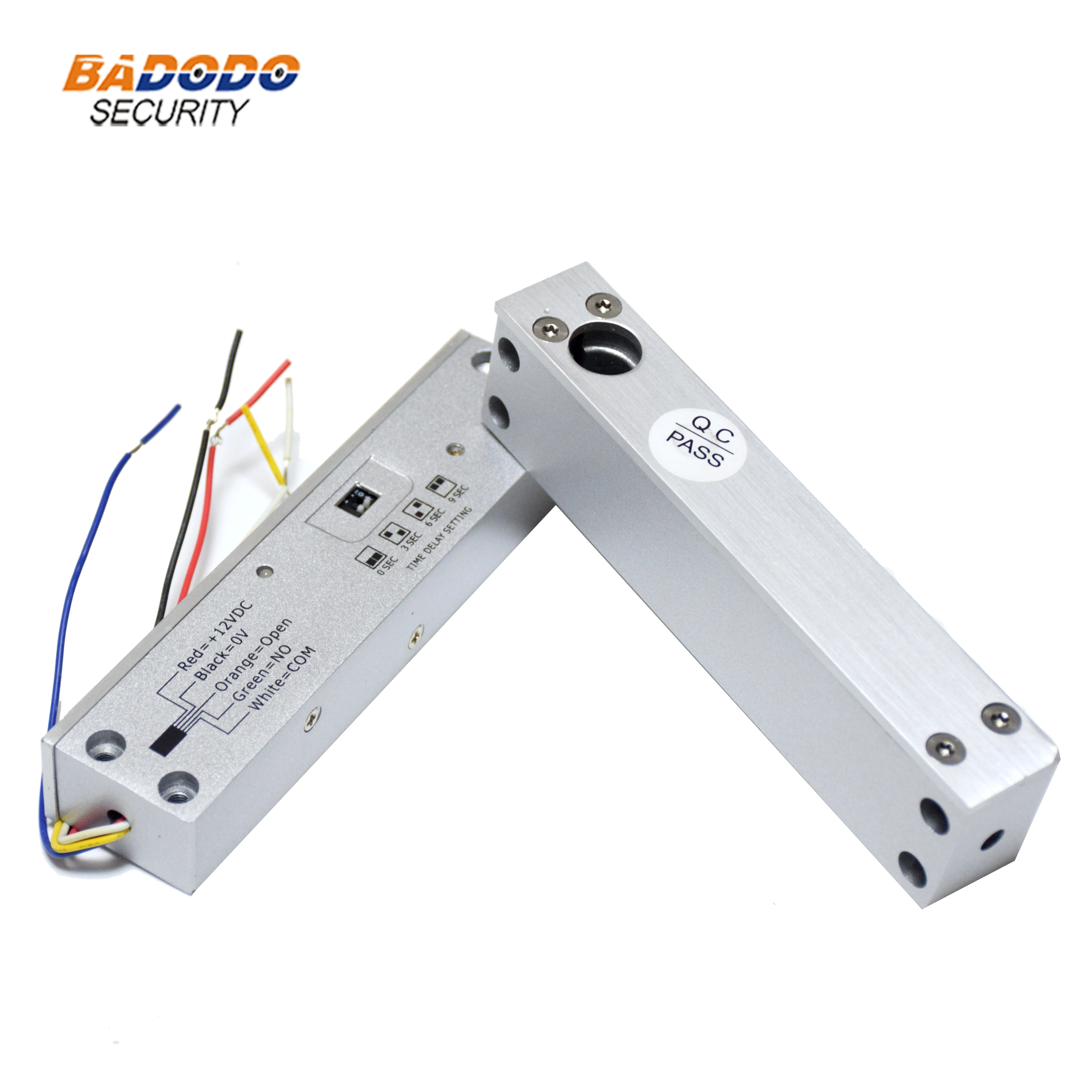 DC12V 5 линий Электрический Болт замок не Безопасный встроенный MOV Светодиодная