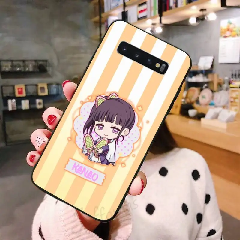 

Demon Slayer Kimetsu No Yaiba Cute Phone Case For Samsung A50 A51 A71 A20E A20S S10 S20 S21 S30 Plus ultra 5G M11 funda shell