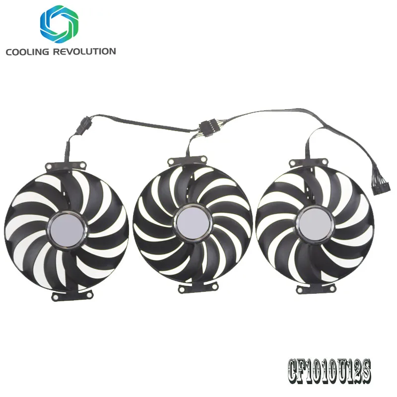 95 мм T129215SU CF1010U12S графический вентилятор для ASUS ROG Strix Radeon RX6700XT RX6800 RX6900 игровая