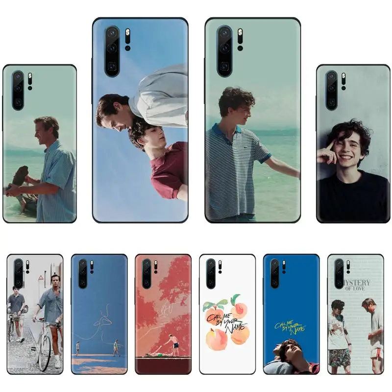 

Call Me by Your Name Phone Case For Huawei P40 P20 P30 lite Pro P Smart 2019 Mate 40 20 10 Lite Pro Nova 5t